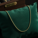 Load image into Gallery viewer, 150CP. 14k Solid Yellow Gold Bead Chain