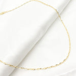 Load image into Gallery viewer, 14K Solid Gold Diamond Cut Marina Link Chain