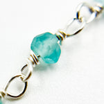Load image into Gallery viewer, Apatite Sterling Silver Wire Chain
