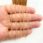 Load image into Gallery viewer, 14k Yellow Gold Filled Cable Link Chain