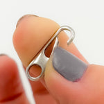 Load image into Gallery viewer, 1355OX. 20MM Oxidized Sterling Silver Oval Clasp