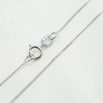 Load image into Gallery viewer, 14k Solid White Gold Curb Chain
