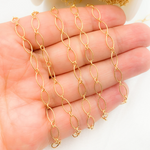 Load image into Gallery viewer, 14k Gold Filled Twisted Oval and Round Links Chain