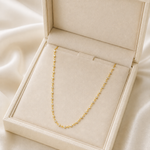 Load image into Gallery viewer, 029R02S0QT4P5B958. 14K Solid Yellow Gold Satellite Cubes Chains