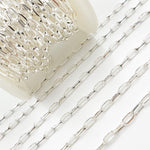 Load image into Gallery viewer, Sterling Silver Diamond Cut Oval Cable Chain