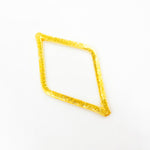 Load image into Gallery viewer, Gold-plated Sterling Silver Brushed Diamond Connector