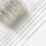 Load image into Gallery viewer, Sterling Silver Diamond Cut Marina Chain