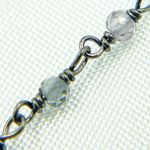 Load image into Gallery viewer, Multi Spinal Faceted Roundel Wire Wrapped Chain