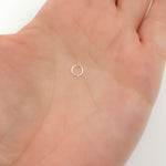 Load image into Gallery viewer, 4MM 24Gauge White Sterling Silver Open Jump Ring