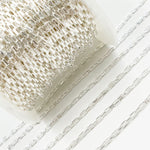 Load image into Gallery viewer, Sterling Silver Diamond Cut Box Chain
