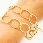 Load image into Gallery viewer, 14k Gold Filled Flat Oval Link Chain