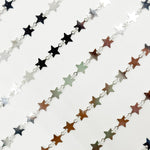 Load image into Gallery viewer, V312SS. 925 Sterling Silver Fancy Star-Link Chain