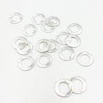 Load image into Gallery viewer, 10MM White Sterling Silver Ring Connector