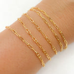 Load image into Gallery viewer, 14K Gold Filled Smooth Marina Link Chain