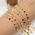 Load image into Gallery viewer, 14k Gold Filled Flat Marina & Cable Link Chain