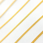 Load image into Gallery viewer, 14K Solid Gold Curb Chain