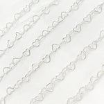 Load image into Gallery viewer, Sterling Silver Heart Link Chain