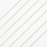 Load image into Gallery viewer, Sterling Silver Cable Link Chain