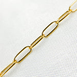 Load image into Gallery viewer, 14K Gold-Filled Smooth Paperclip Finished Necklace