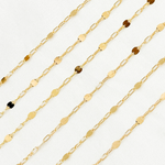 Load image into Gallery viewer, 14k Gold Filled Marina and Cable Link Chain
