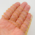 Load image into Gallery viewer, 14K Gold Filled Clover Link Chain