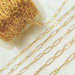 Load image into Gallery viewer, 14K Yellow Gold Filled Smooth Oval Link & Round Links Chain