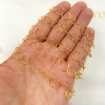 Load image into Gallery viewer, 14K Gold-Filled Smooth Round Link Chain