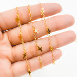 Load image into Gallery viewer, V311GF. 14K Gold-Filled Fancy Dangle Cross-Link Chain