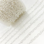 Load image into Gallery viewer, Sterling Silver Heart Link Chain