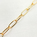 Load image into Gallery viewer, 14K Gold-Filled Smooth Paperclip Chain