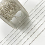Load image into Gallery viewer, Sterling Silver Cable Chain