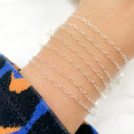 Load image into Gallery viewer, Sterling Silver Flat Cable Chain