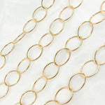 Load image into Gallery viewer, 14k Gold Filled Smooth Oval Link Chain