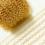 Load image into Gallery viewer, 14k Gold Filled Smooth Oval Link Chain.