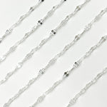 Load image into Gallery viewer, Sterling Silver Flat Marina Chain