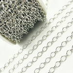Load image into Gallery viewer, Oxidized 925 Sterling Silver Short & Long Link