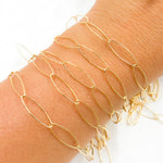 Load image into Gallery viewer, 14K Gold Filled Marquis Link Chain