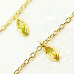 Load image into Gallery viewer, Multi Color Cubic Zirconia Marquise Shape Dangle Chain