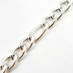 Load image into Gallery viewer, Sterling Silver Figaro Chain