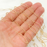 Load image into Gallery viewer, 14K Gold Filled Twisted Oval Link Chain