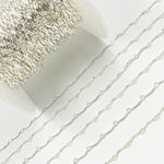 Load image into Gallery viewer, Sterling Silver Bar and Oval Link Chain
