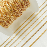 Load image into Gallery viewer, 14K Gold Filled Flat Curb Chain