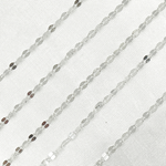 Load image into Gallery viewer, Sterling Silver Flat Marina Link Chain