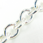 Load image into Gallery viewer, Sterling Silver Smooth Hollow Circle Link Chain
