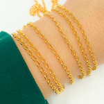 Load image into Gallery viewer, 14k Gold Filled Rolo Chain