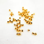 Load image into Gallery viewer, 2MM Gold Filled Seamless Beads