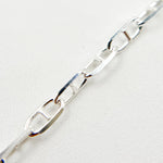 Load image into Gallery viewer, Sterling Silver Diamond Cut Marina Chain