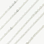 Load image into Gallery viewer, Sterling Silver Flat Cable Chain