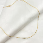 Load image into Gallery viewer, 14K Solid Gold Smooth Marina and Cable Links Chain