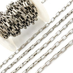 Load image into Gallery viewer, Oxidized Sterling Silver Smooth Box Chain